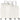 Heys AirLite - 4 - Rollen - Trolley Set 3tlg. L/M/S erw. (white) - Markenkoffer