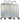 Heys Astro - 4 - Rollen - Trolley Set 3tlg. L/M/S (silver) - Markenkoffer
