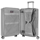Heys Luxe - 4 - Rollen - Trolley M 66 cm erw. (silver) - Markenkoffer