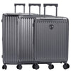 Heys Luxe - 4-Wheel Trolley Set 3 pcs. L/M/S (gunmetal)