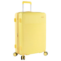 Heys Pastel - 4 - Rollen - Trolley M 66 cm erw. (gelb) - Markenkoffer