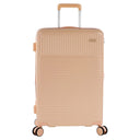 Heys Pastel - 4 - Rollen - Trolley M 66 cm erw. (nude) - Markenkoffer