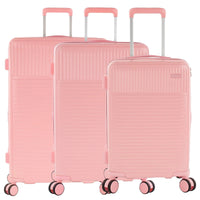 Heys Pastel - 4 - Rollen - Trolley Set 3tlg. erw. (blush) - Markenkoffer