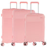 Heys Pastel - 4 - Rollen - Trolley Set 3tlg. erw. (blush) - Markenkoffer
