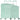 Heys Pastel - 4 - Rollen - Trolley Set 3tlg. erw. (mint) - Markenkoffer