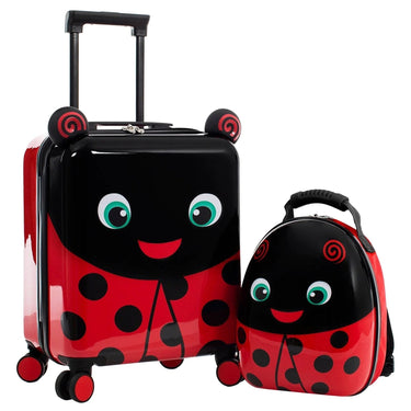 Heys Super Tots - 4 - Rollen - Kindertrolley Rucksack 2tlg. 46 cm (Lady Bug) - Markenkoffer