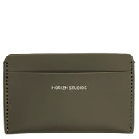 Horizn Studios Card Holder - Visitenkartenetui 9 cm (dark olive) - Markenkoffer