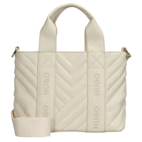 HUGO Becky Tote Mini - Henkeltasche 24 cm (open white) - Markenkoffer