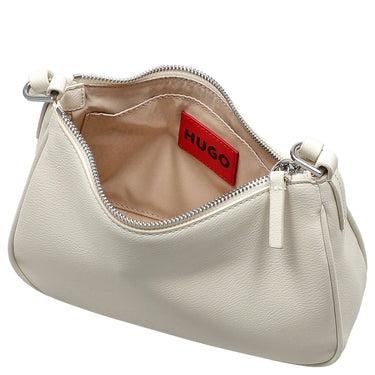 HUGO Women's Bel 2.0 - Umhängetasche 22 cm (open white) - Markenkoffer
