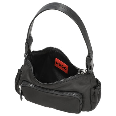 HUGO Women's Bel - Schultertasche 24 cm (black) - Markenkoffer