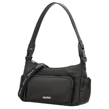 HUGO Women's Bel - Schultertasche 24 cm (black) - Markenkoffer