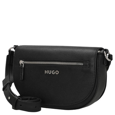 HUGO Women's Chris Saddle R - Umhängetasche 25 cm (black) - Markenkoffer