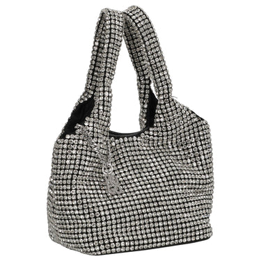 HUGO Women's Liora - Henkeltasche 14 cm (silver) - Markenkoffer