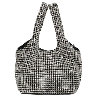 HUGO Women's Liora - Henkeltasche 14 cm (silver) - Markenkoffer