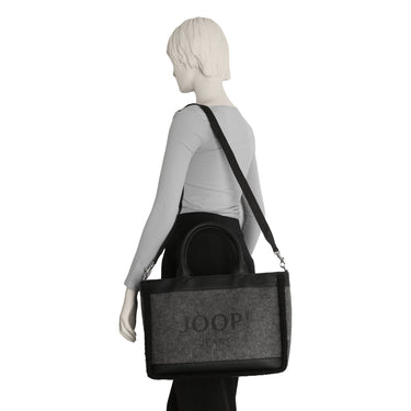 Joop Jeans Women Calduccio Yvette - Henkeltasche L 36 cm (black) - Markenkoffer