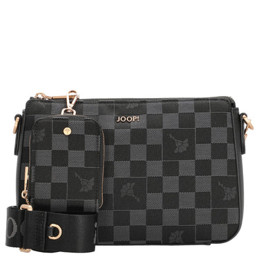 Joop Women Piazza Scacchi Jasmina - Umhängetasche 24 cm (black) - Markenkoffer