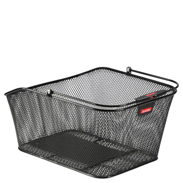 KLICKfix City II - Hinterradkorb (inkl. KLICKfix Korbklip) 41 cm (black) - Markenkoffer