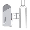 KLICKfix Duo Adapter Unifit - Rahmenadapter (black) - Markenkoffer