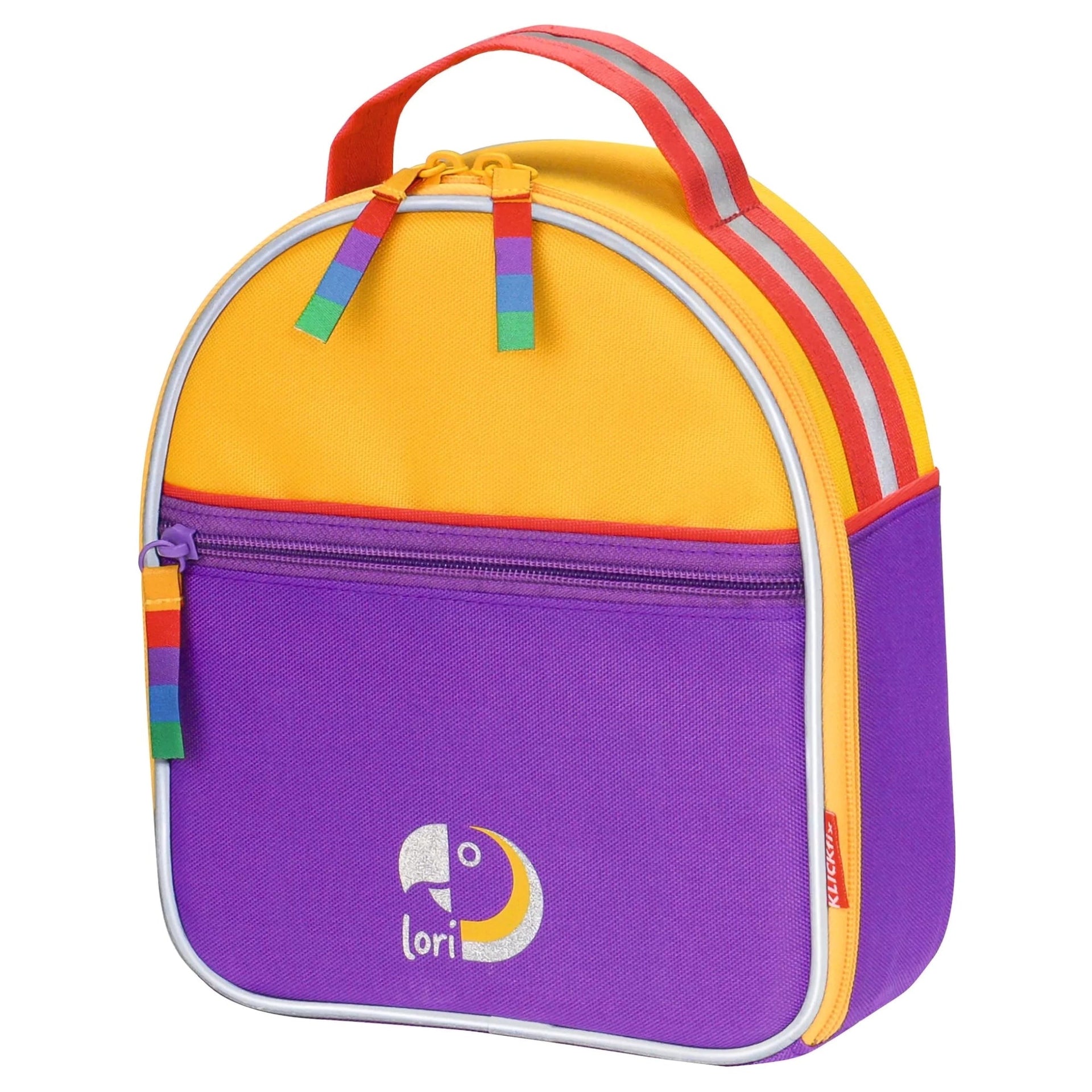 KLICKfix Lori Bag lila – Markenkoffer
