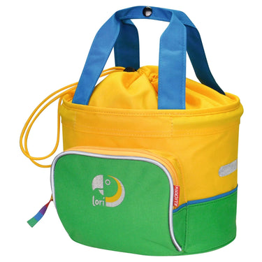 KLICKfix Lori Shopper - Fahrradtasche für Kinder (grün) - Markenkoffer