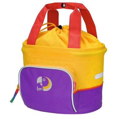 KLICKfix Lori Shopper - Fahrradtasche für Kinder (lila) - Markenkoffer