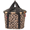 KLICKfix reisenthel Bikebasket 15 - Lenkerkorb 35 cm (leo macchiato) - Markenkoffer