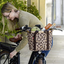 KLICKfix reisenthel Bikebasket 15 - Lenkerkorb 35 cm (leo macchiato) - Markenkoffer