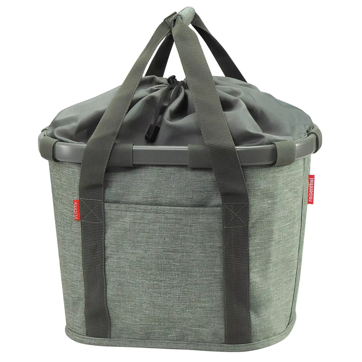 klickfix lenkertasche für e-bike reisenthel Bikebasket 15 twist sage – Markenkoffer CH-brand-tavolinchen Colour:Polar Gradient Fender Engager Boost -
