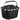 KLICKfix reisenthel Carrybag GT 24 - Gepäckträgerkorb (UniKlip 2) (schwarz) - Markenkoffer
