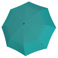 Knirps T.020 Small Manual - Taschenschirm Regenschirm (aqua superthin UV)