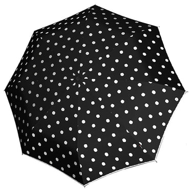 Knirps T.200 M Duomatic - Taschenschirm Regenschirm (dot art black) - Markenkoffer