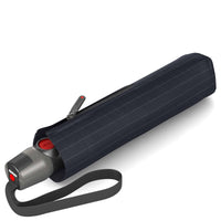 Knirps T.200 M Duomatic - Taschenschirm Regenschirm (men's prints stripe) - Markenkoffer