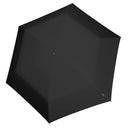 Knirps U.200 Ultra Light Duomatic - Taschenschirm Regenschirm (black with rose coating)