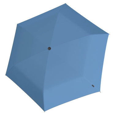 Knirps U.200 Ultra Light Duomatic - Taschenschirm Regenschirm (blue with black coating)