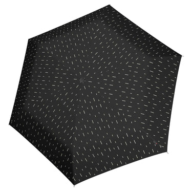Knirps U.200 Ultra Light Duomatic - Taschenschirm Regenschirm (rain black) - Markenkoffer