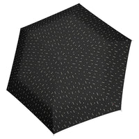 Knirps U.200 Ultra Light Duomatic - Taschenschirm Regenschirm (rain black)