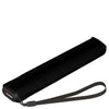 Knirps US.050 Ultra Light Slim Manual - Taschenschirm Regenschirm (black with rose coating)