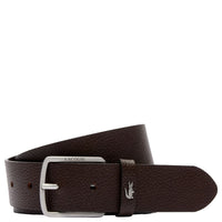 Lacoste Accessoire - Gürtel 3.5 cm Leder (dragonfly used, 105 cm) - Markenkoffer