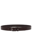 Lacoste Accessoire - Gürtel 3.5 cm Leder (dragonfly used, 110 cm) - Markenkoffer