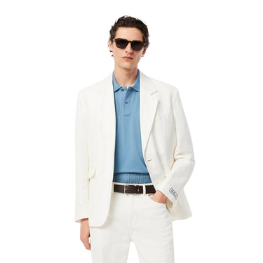 Lacoste Accessoire - Gürtel 3.5 cm Leder (dragonfly used, 110 cm) - Markenkoffer