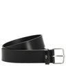 Lacoste Accessoire - Gürtel 4 cm Leder (black, 115 cm) - Markenkoffer