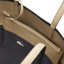 Lacoste Anna - Shopper 35 cm (black sand) - Markenkoffer