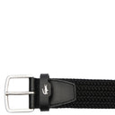 Lacoste Casual - Stretchgürtel 3.5 cm (black, 100 cm) - Markenkoffer