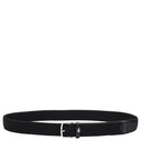 Lacoste Casual - Stretchgürtel 3.5 cm (black, 100 cm) - Markenkoffer