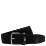 Lacoste Casual - Stretchgürtel 3.5 cm (black, 100 cm) - Markenkoffer