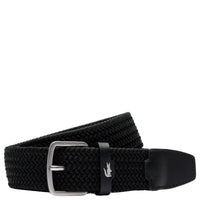 Lacoste Casual - Stretchgürtel 3.5 cm (black, 90 cm) - Markenkoffer