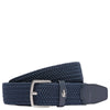 Lacoste Casual - Stretchgürtel 3.5 cm (navy blue/obscurity-haiti blue-white-lemon-white, 110 cm)