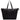Lacoste Izzie - Shopper aus leichtem Nylon 66 cm (noir vert fluo) - Markenkoffer