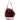 Lacoste Izzie - Shopper mit Color - Block - Tragegriff 35 cm (cranberry) - Markenkoffer