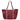 Lacoste Izzie - Shopper mit Color - Block - Tragegriff 35 cm (cranberry) - Markenkoffer
